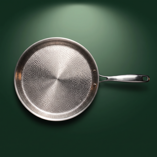 Handgehämmerte Titan-Crêpe-Pfanne 11 Zoll